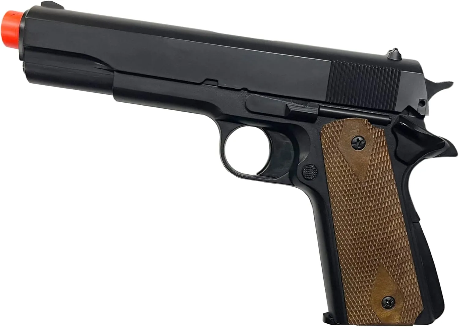 Airsoft Pistol 1911 Non-Blowback Style Full Size Gas Powered 14 Rounds 300 FPS   Free 1000 Bio BBS