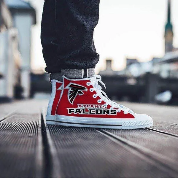 atlanta falcons mens high top sneakers high top