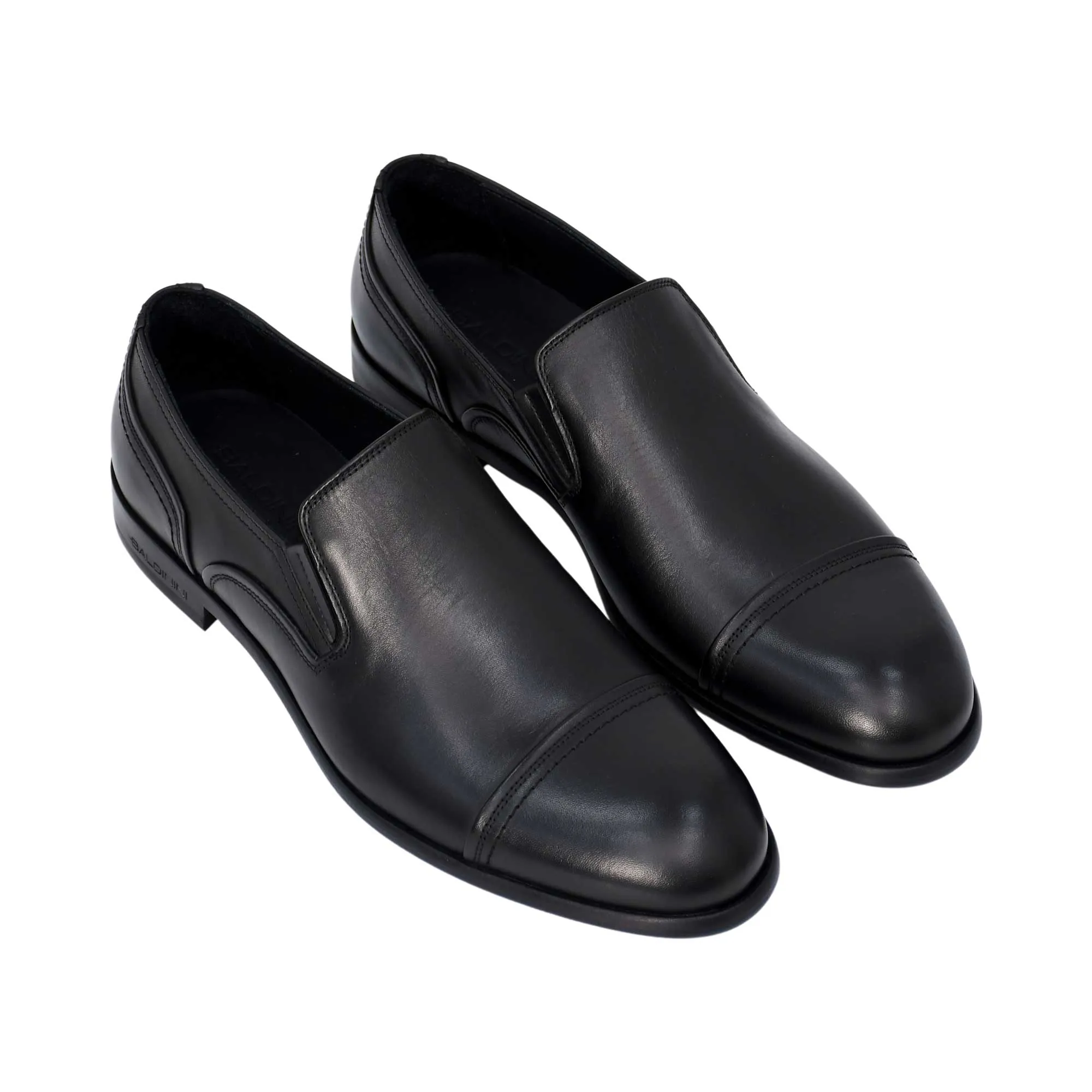 Baldinini Men's Leather Black Loafer