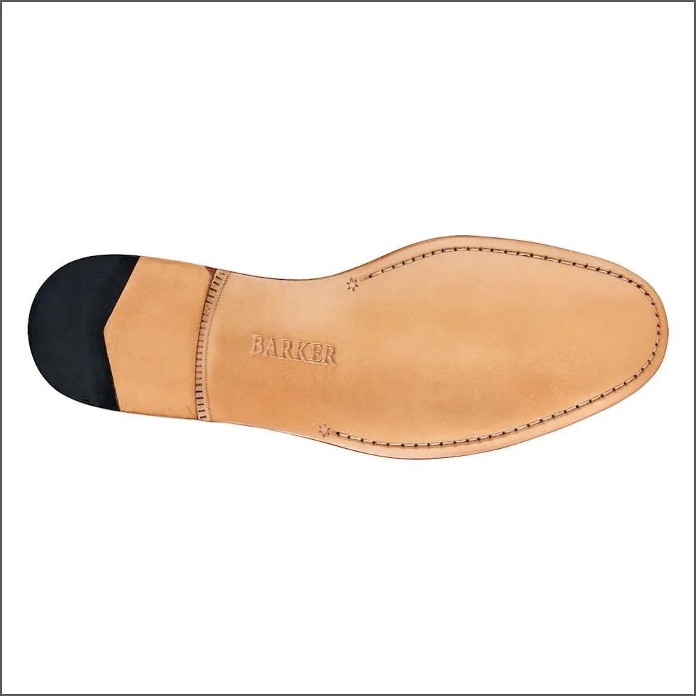 Barker Ledley Cedar Grain Apron Front Mocassin Slip On@