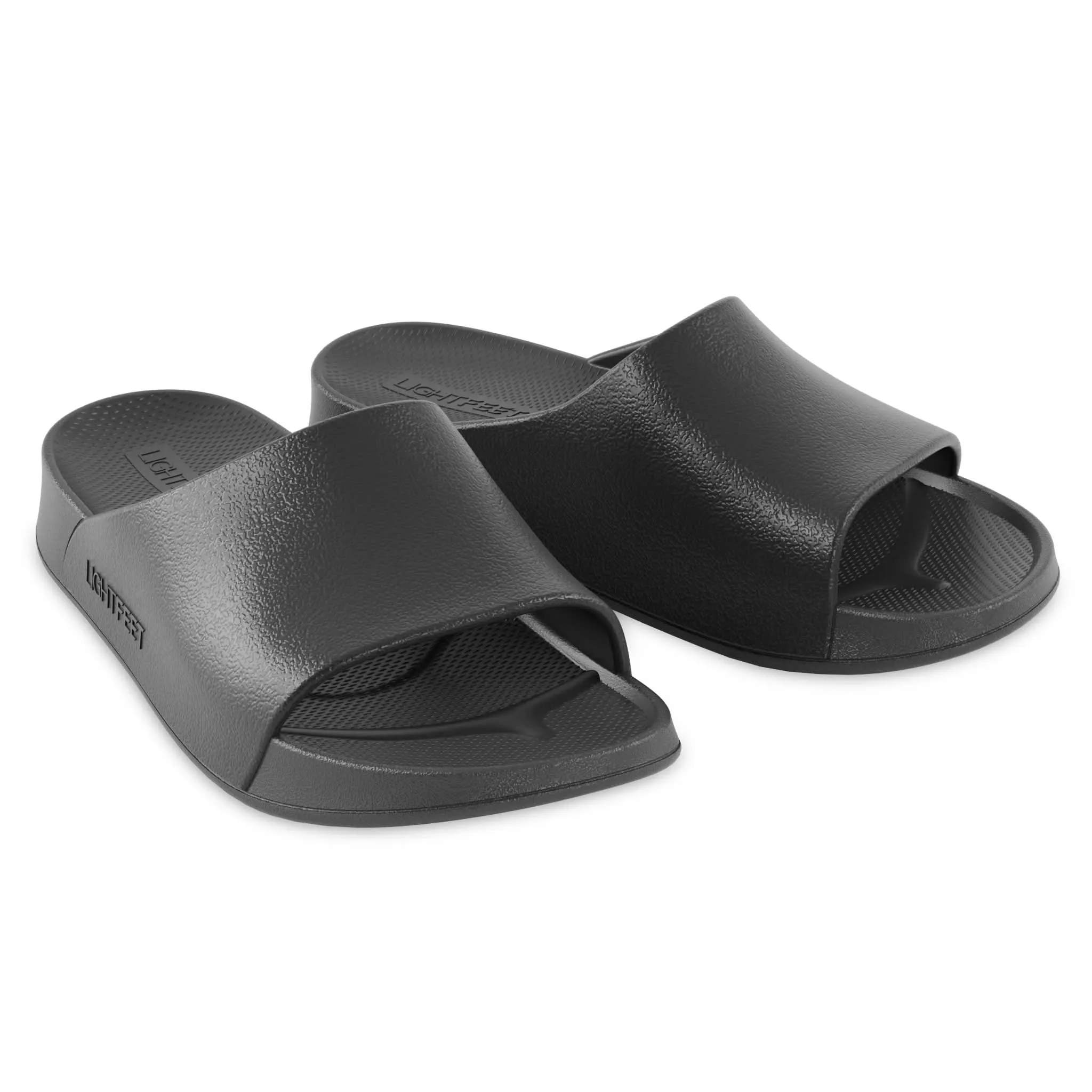 Black - Single Strap Slides