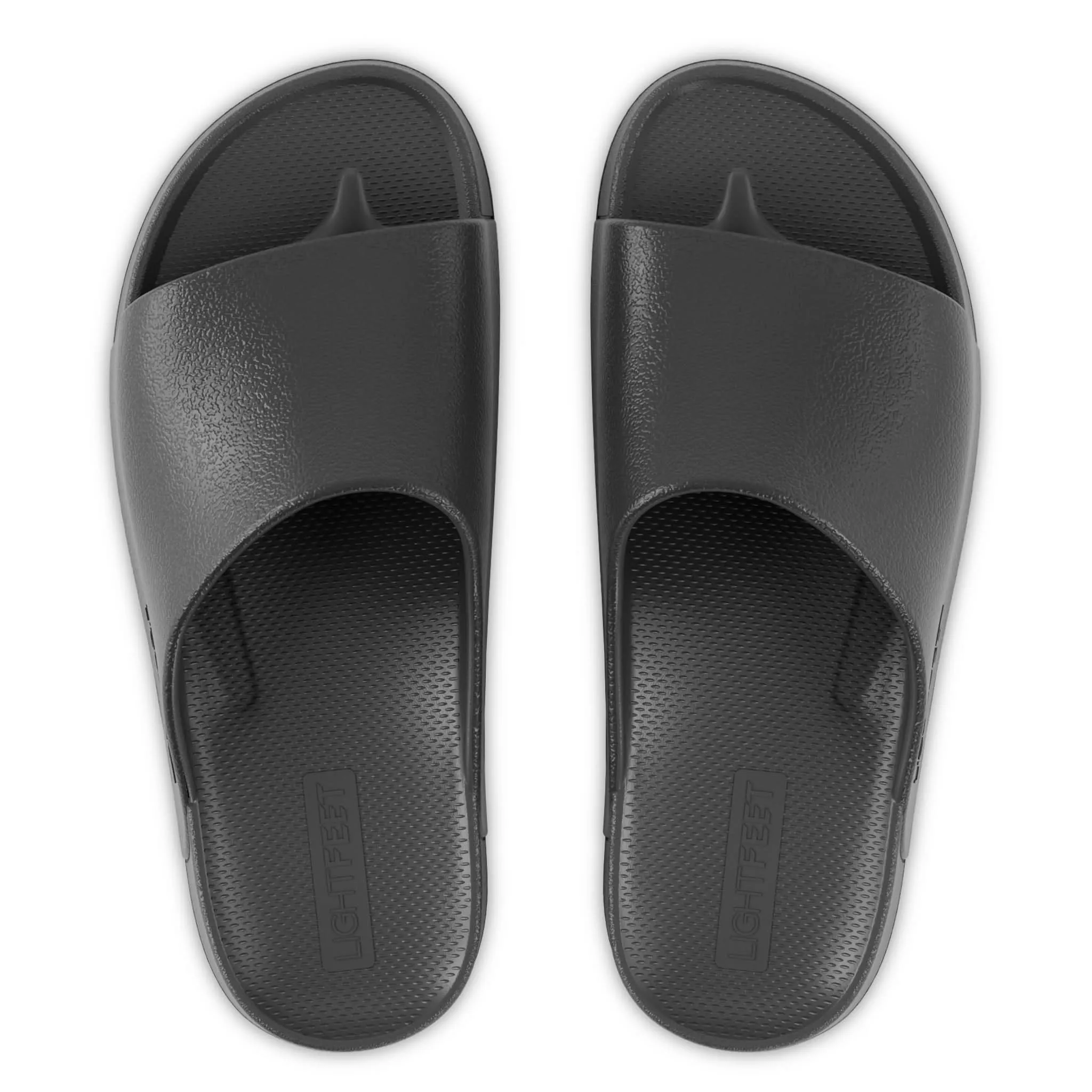 Black - Single Strap Slides