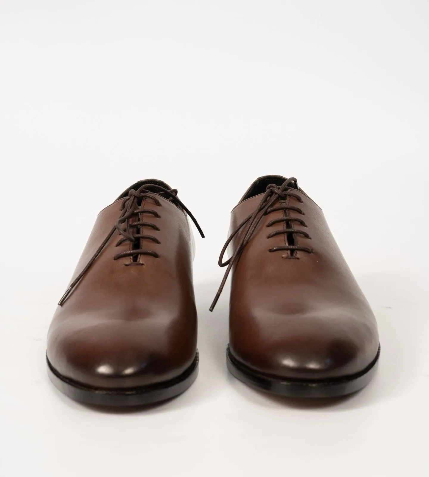 Blake Stitched Brown Full Grain Wholecut Oxfords