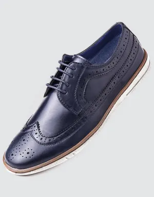 Casual Wingtip Oxford Dress Shoes