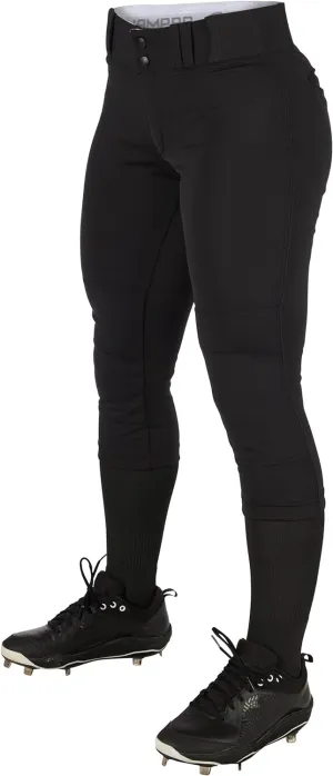 CHAMPRO Girls' Standard Low-Rise Softball Pants