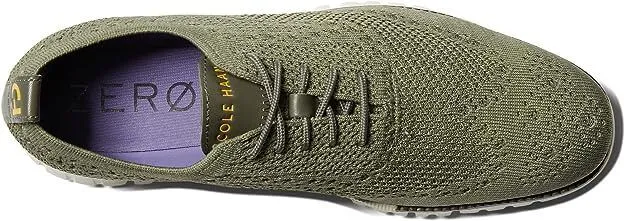 Cole Haan Men's ZERØGRAND Stitchlite Oxford Tea Leaf/Egret C37343