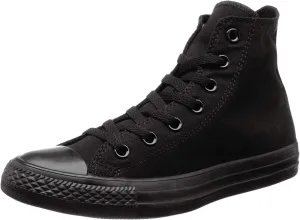 Converse Chuck Taylor All Star High Top Sneaker, Black (Monochrome), Size 7.5