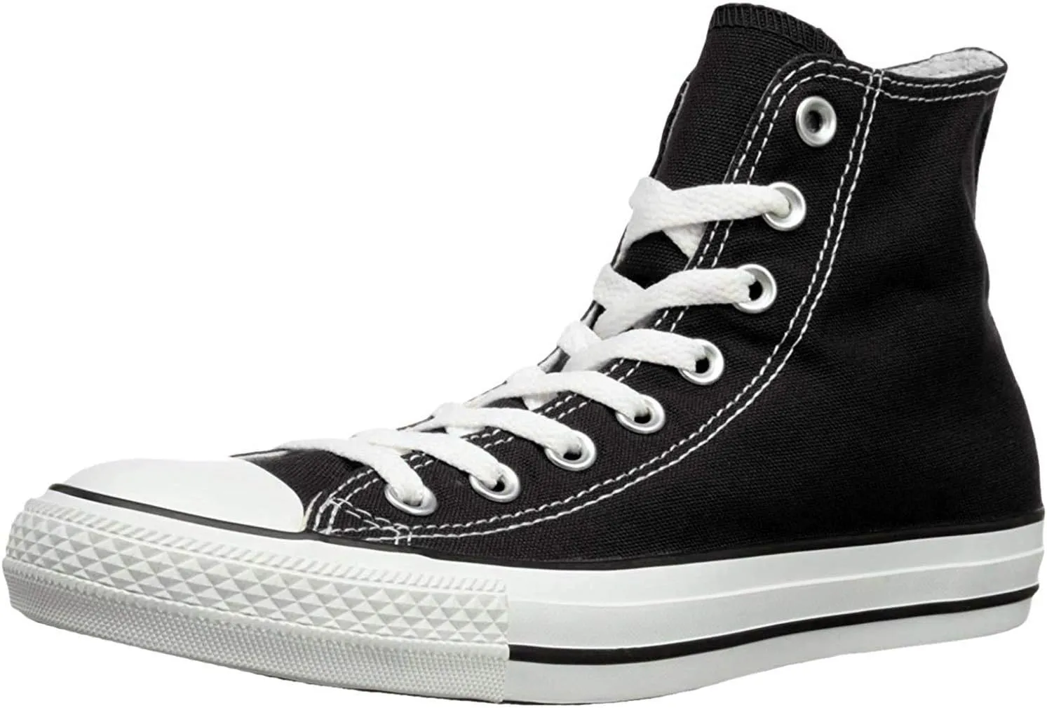 Converse Unisex Chuck Taylor All Star Classic Hi Black Sneaker Size 10Men/12Women
