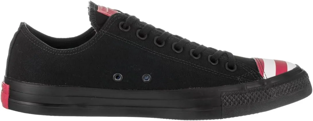 Converse Unisex Chuck Taylor All Star Ox Low Top Classic Black/Navy/R Sneaker