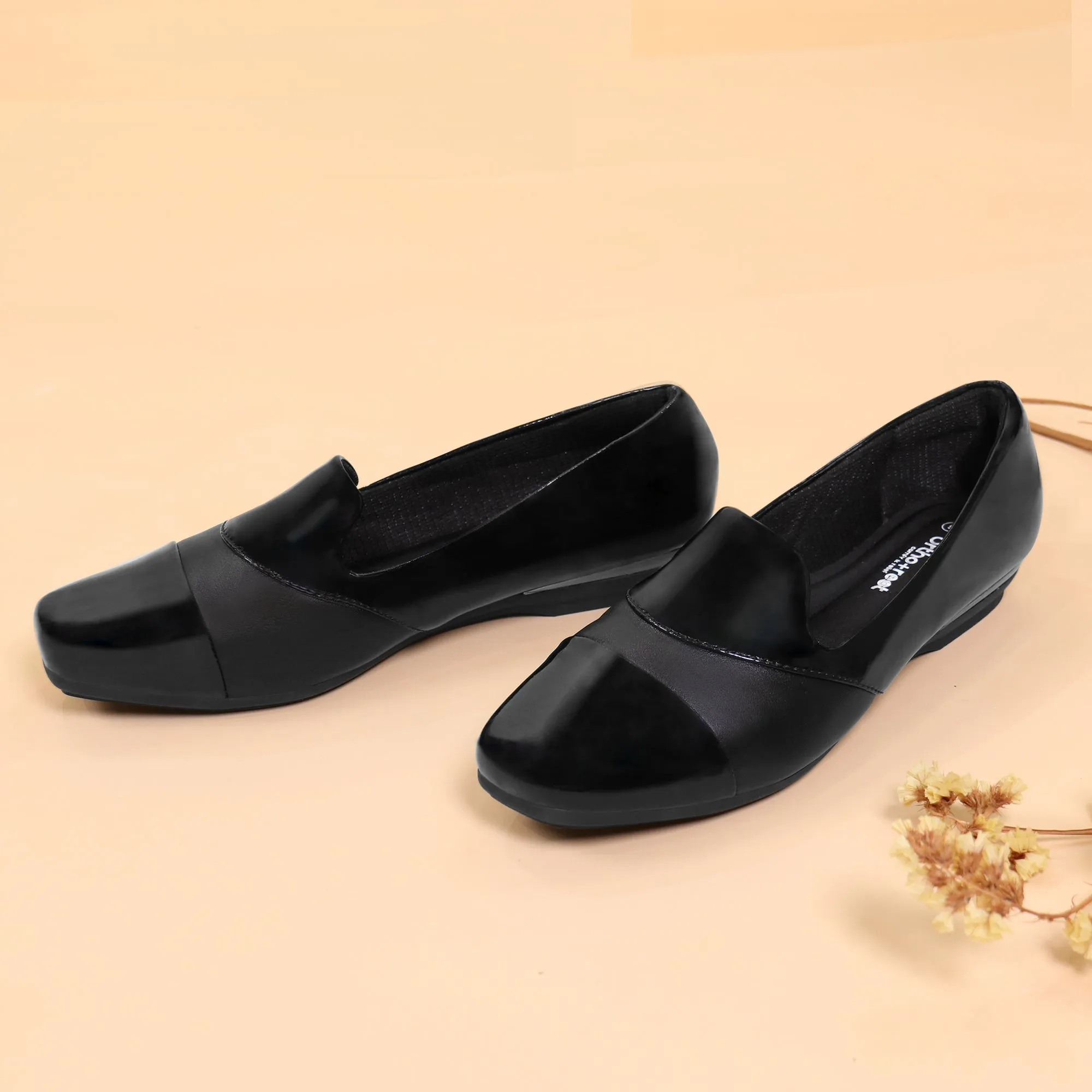 Dull Black Loafer Dress-Luna