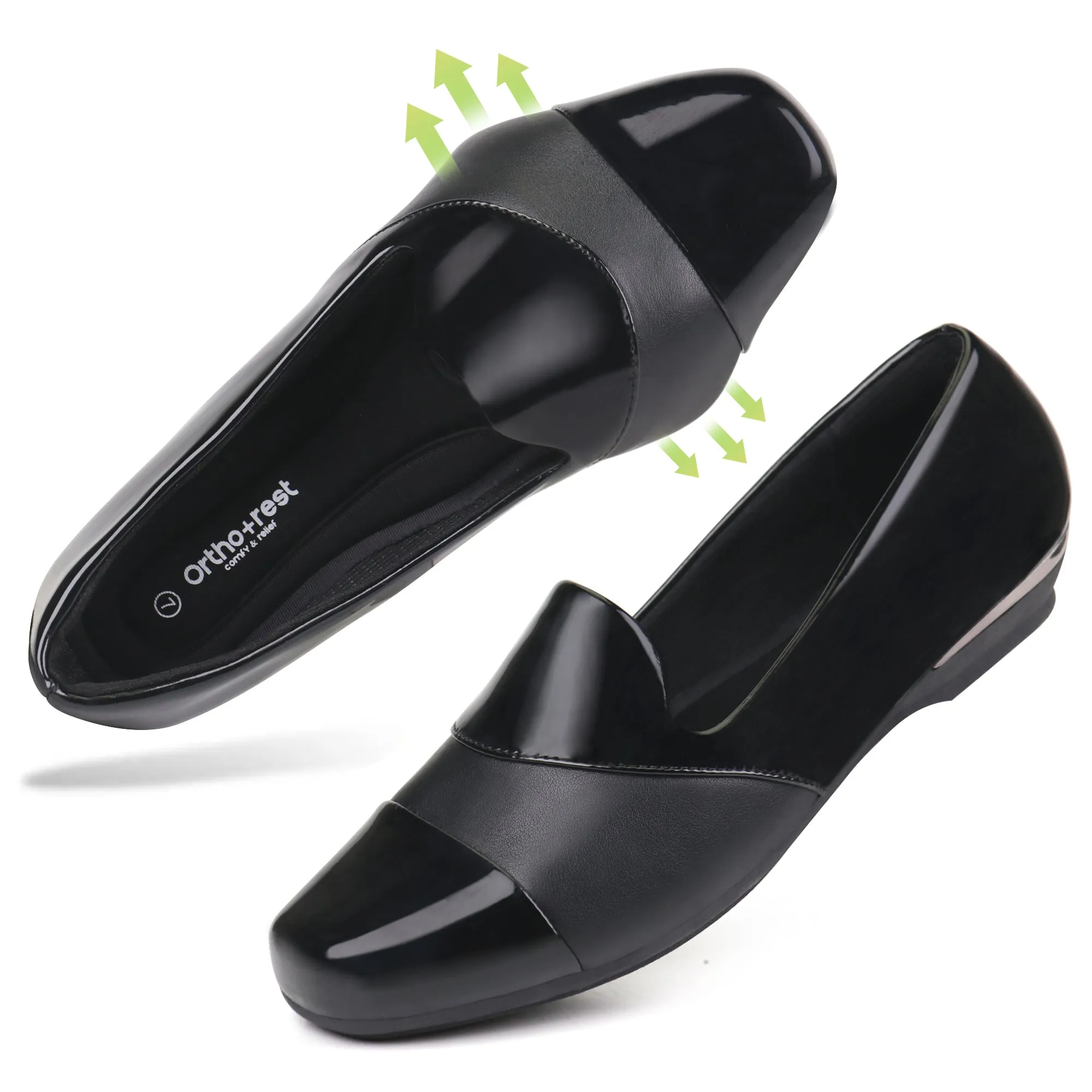 Dull Black Loafer Dress-Luna