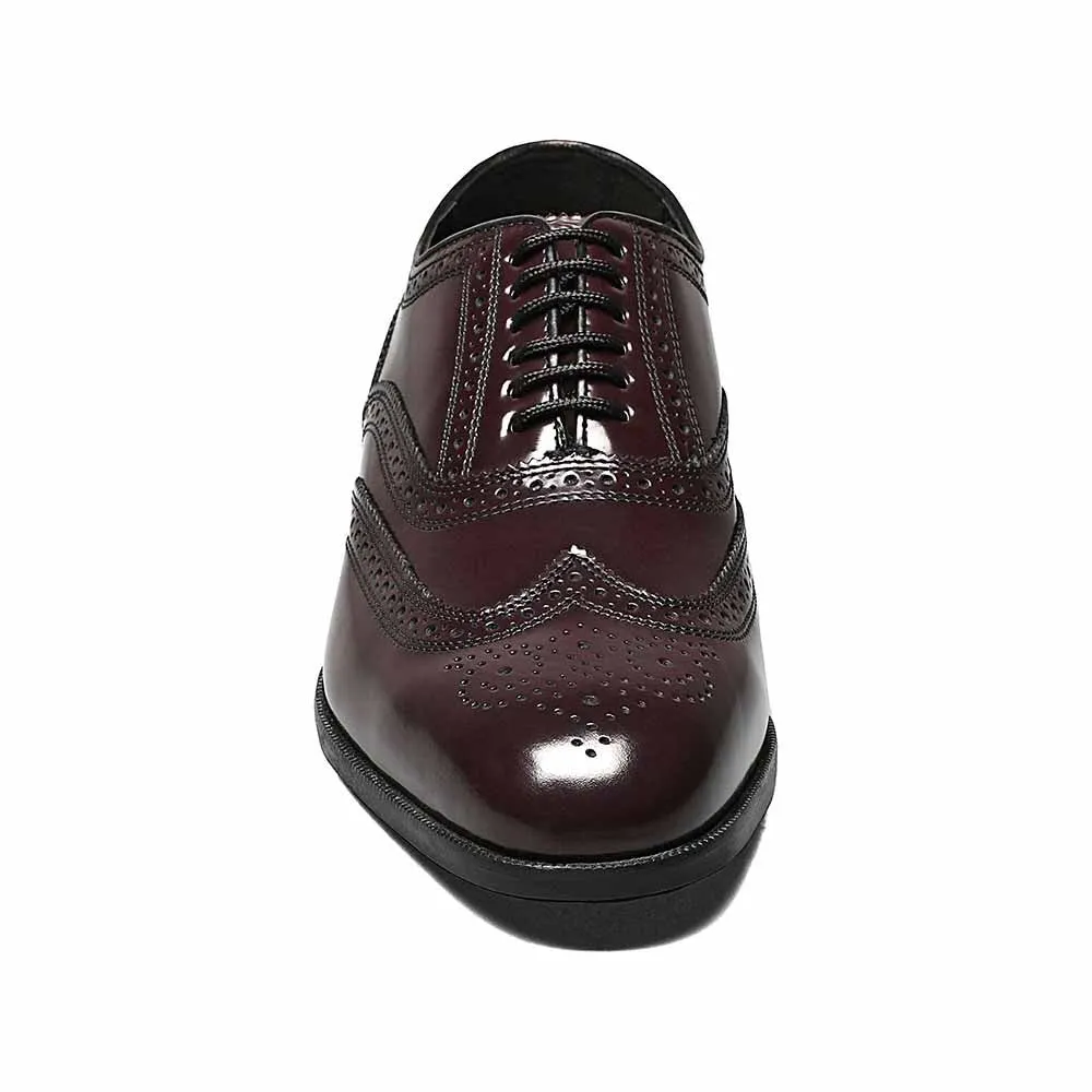Florsheim Lexington Oxford Burgundy Wingtip Shoes