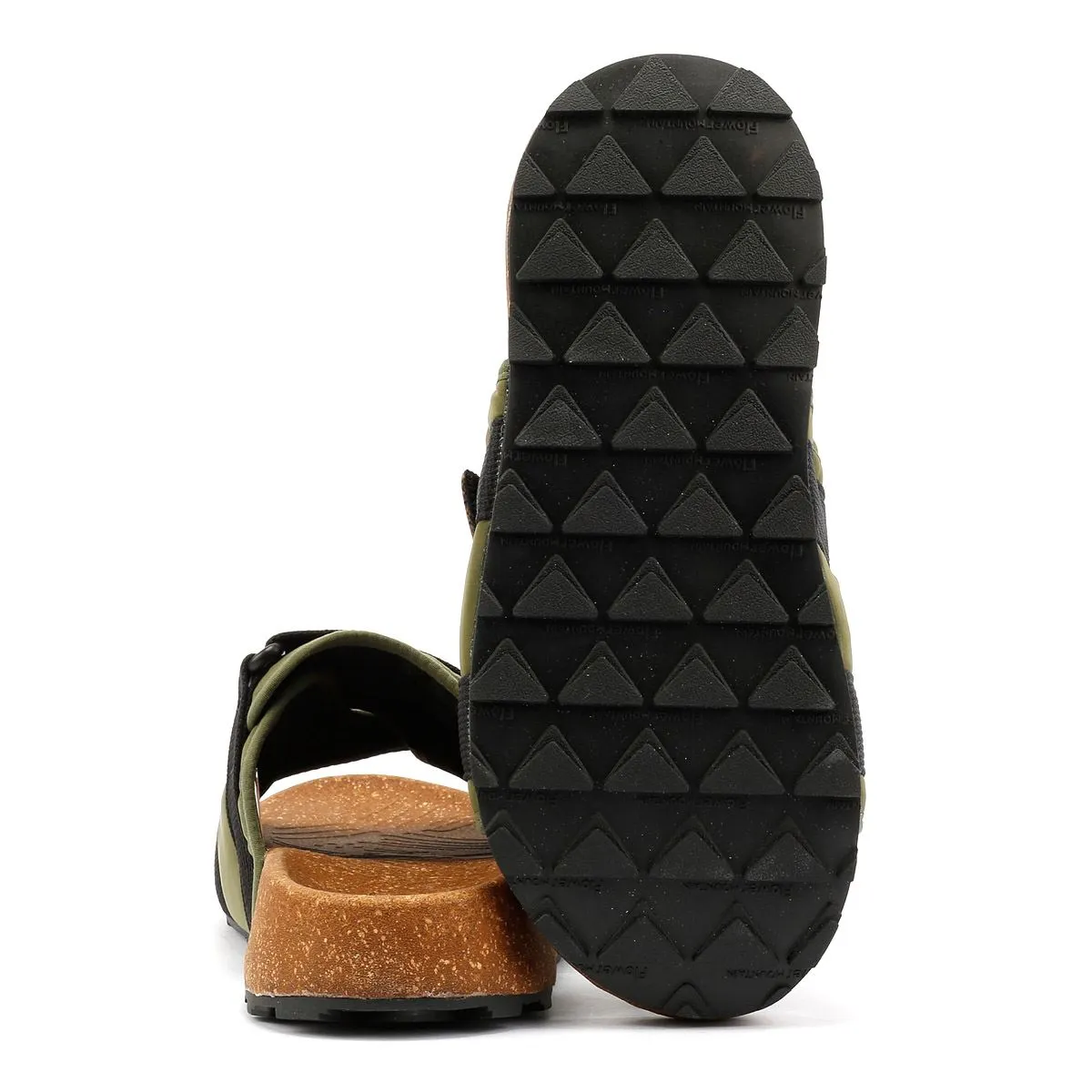 Flower Mountain Niwa Nylon Olive Slides