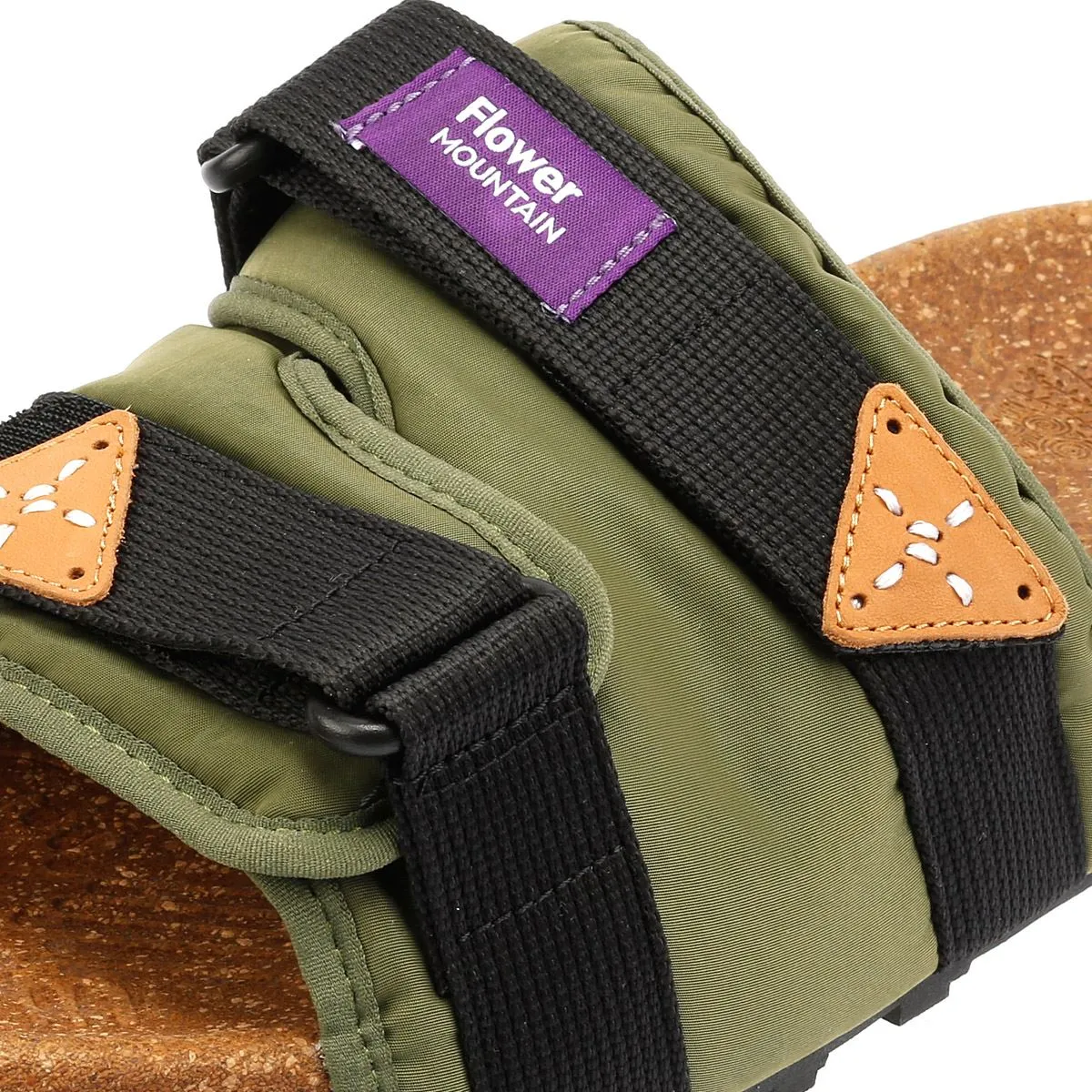 Flower Mountain Niwa Nylon Olive Slides