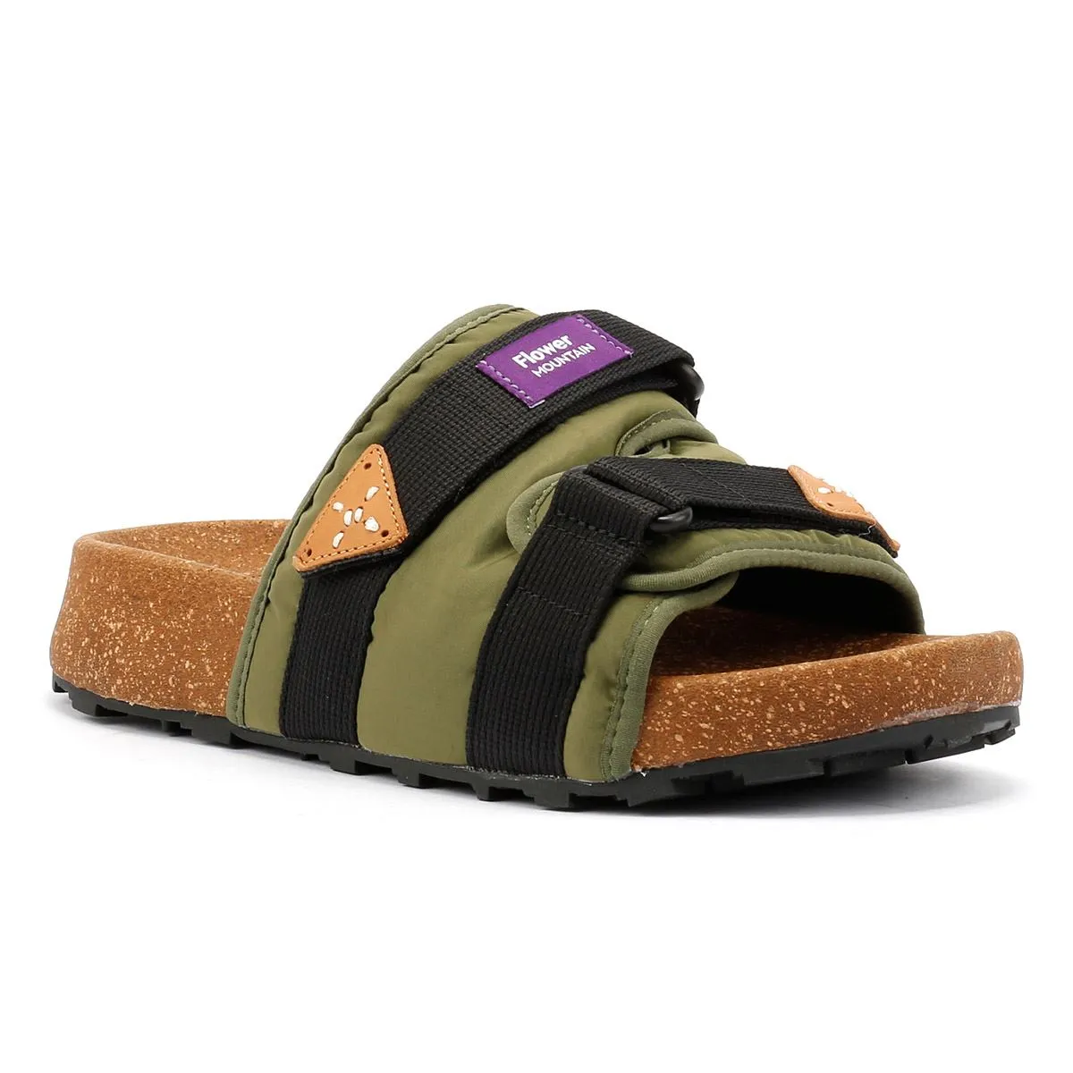 Flower Mountain Niwa Nylon Olive Slides
