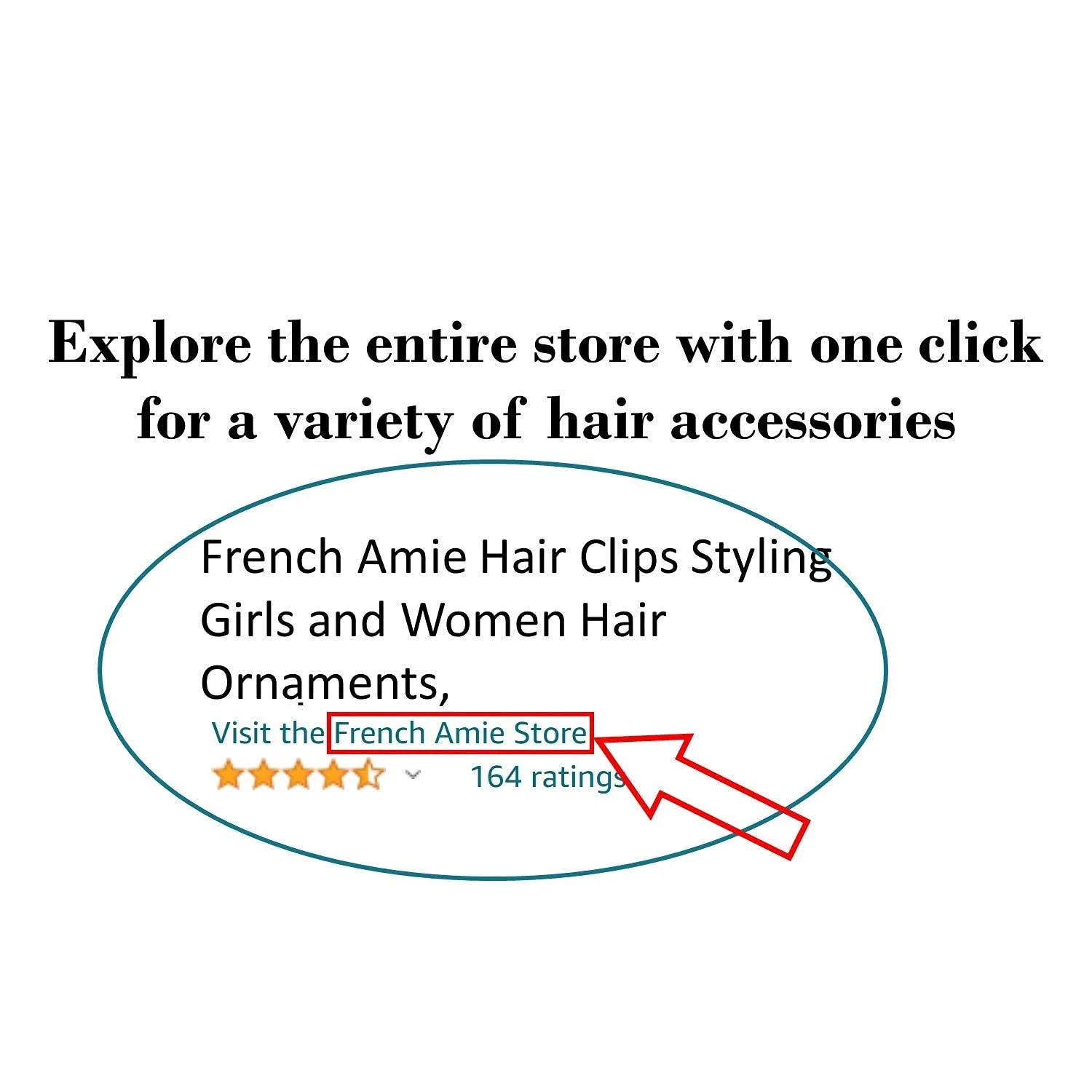 French Amie Clic Clac Large Handmade Celluloid Acetate Set of 2 Snap Hair Clips No Slip Side Slide-in Barrette for Women and Girls (Onyx Silver Grey)
