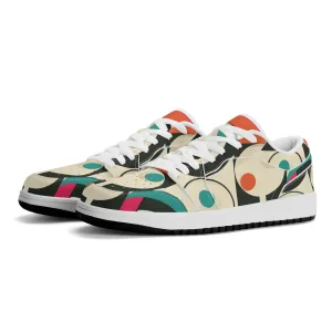 Geometry v1 Low Top Leder Sneaker für Herren