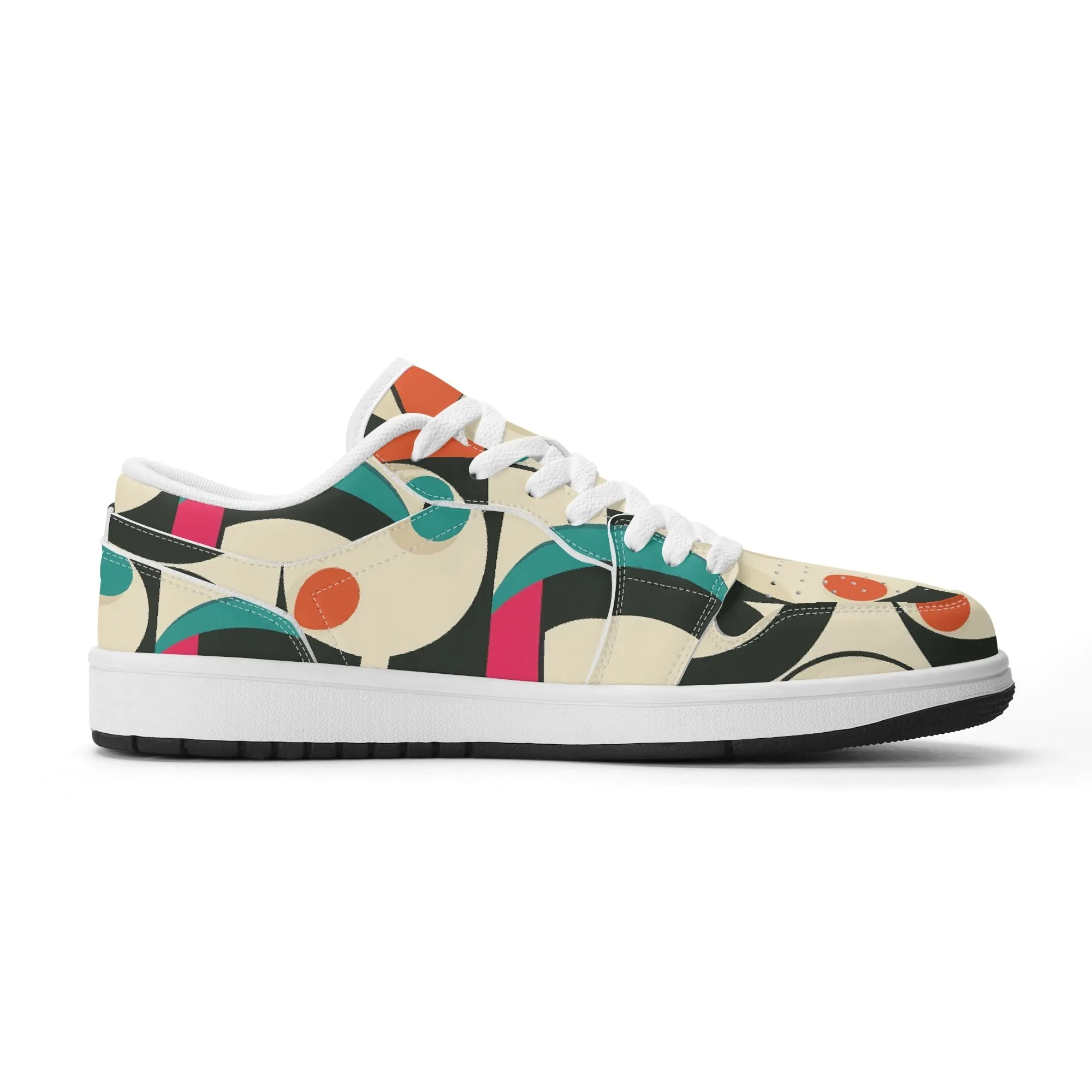 Geometry v1 Low Top Leder Sneaker für Herren