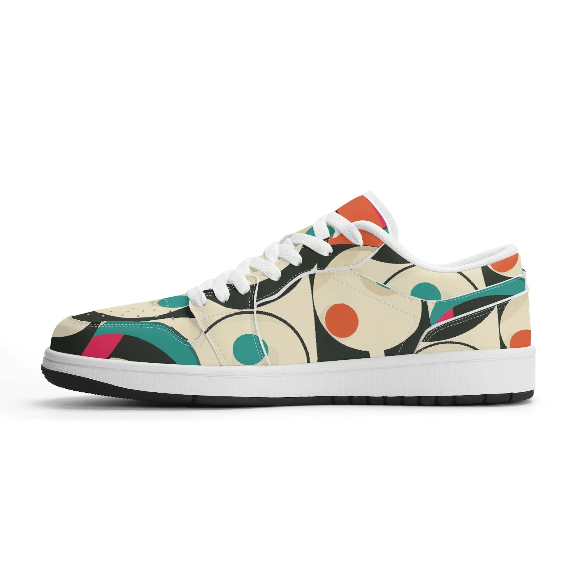 Geometry v1 Low Top Leder Sneaker für Herren