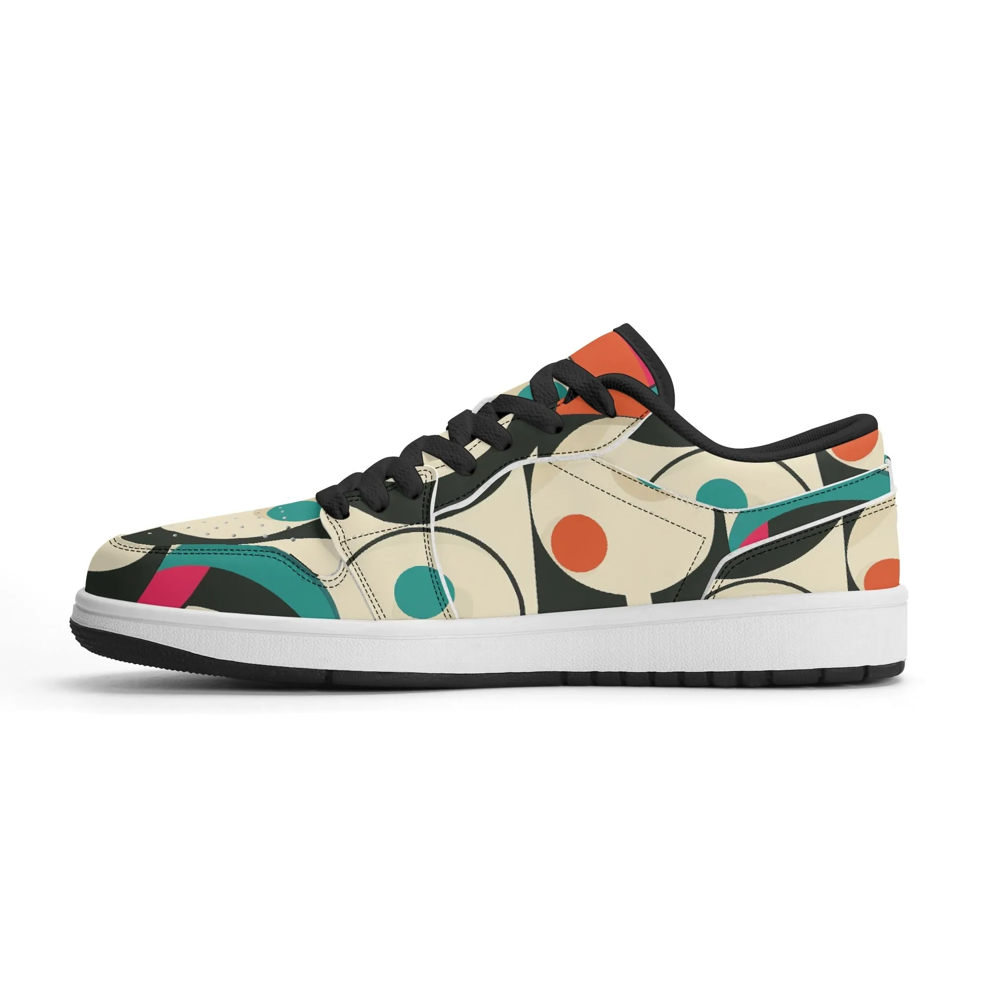 Geometry v1 Low Top Leder Sneaker für Herren