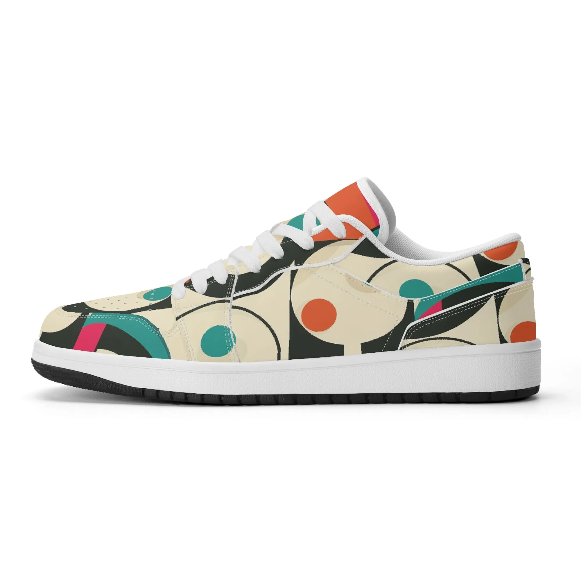 Geometry v1 Low Top Leder Sneaker für Herren