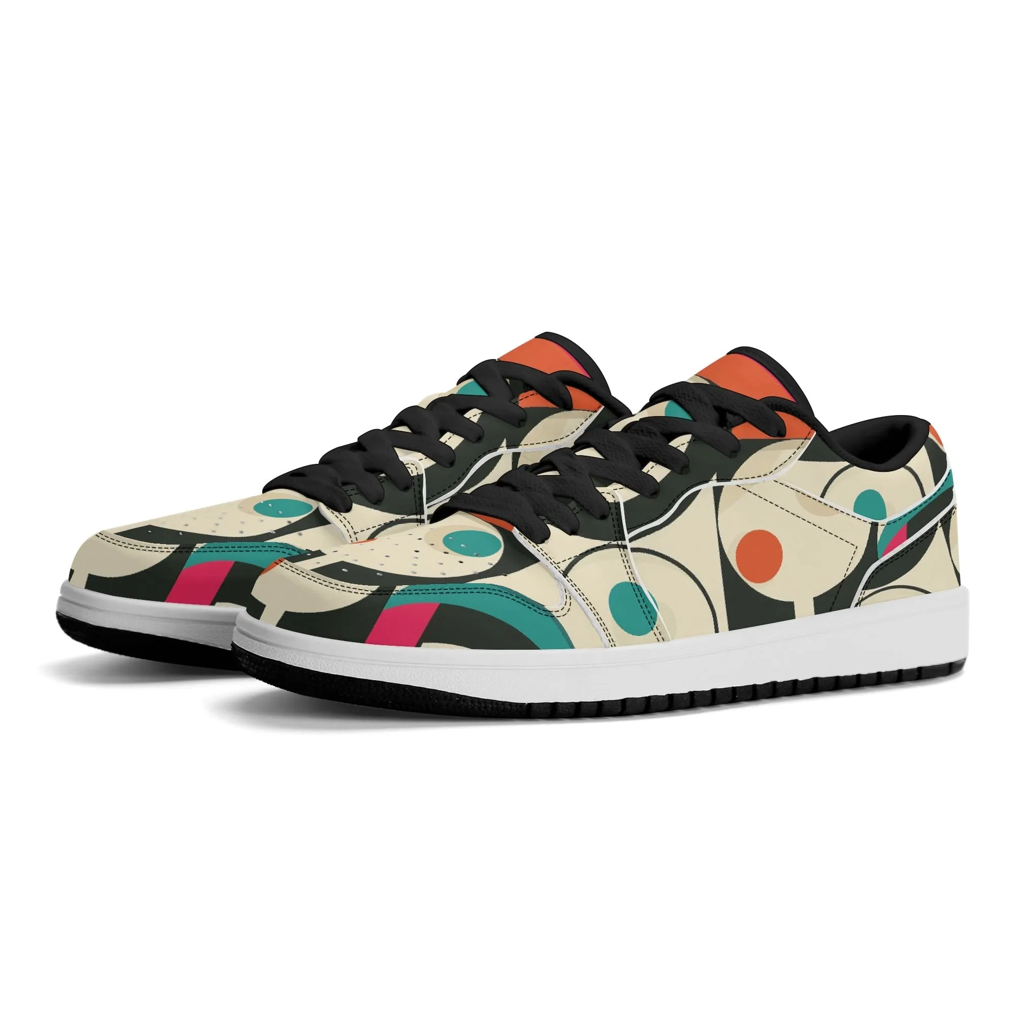 Geometry v1 Low Top Leder Sneaker für Herren