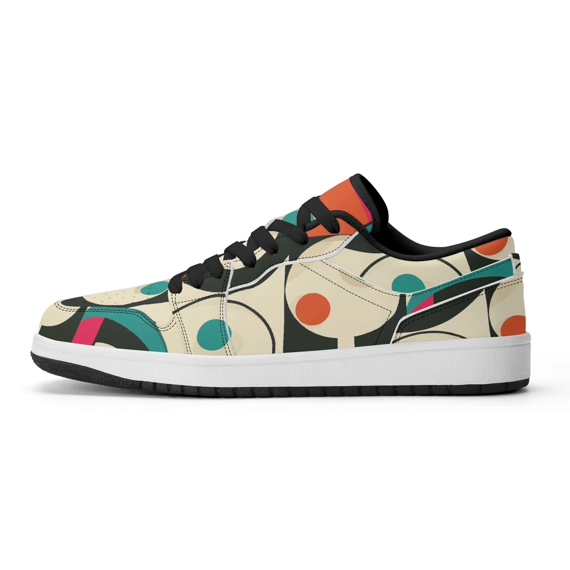 Geometry v1 Low Top Leder Sneaker für Herren