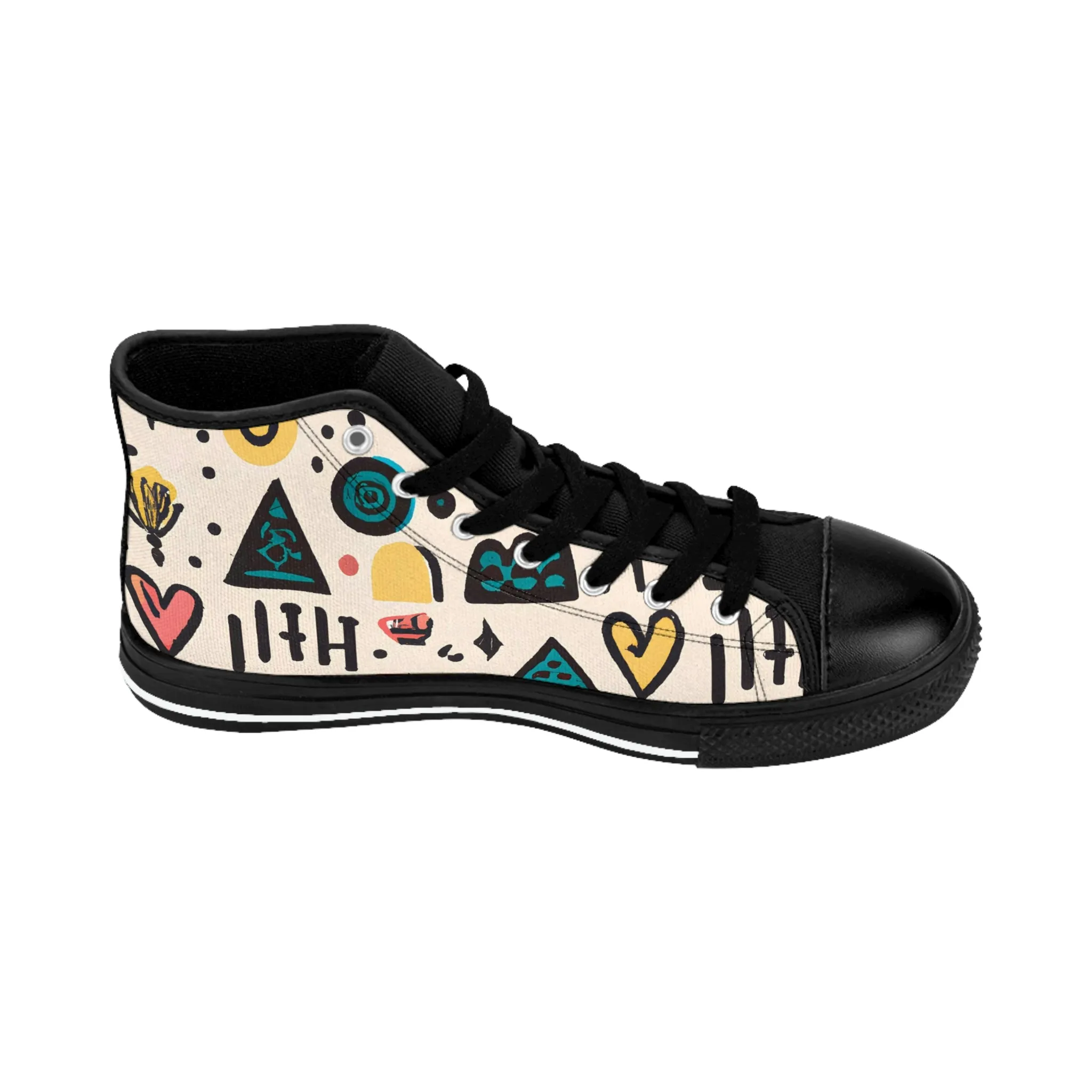 Gestura Gertrude - Men's High-Top Sneakers