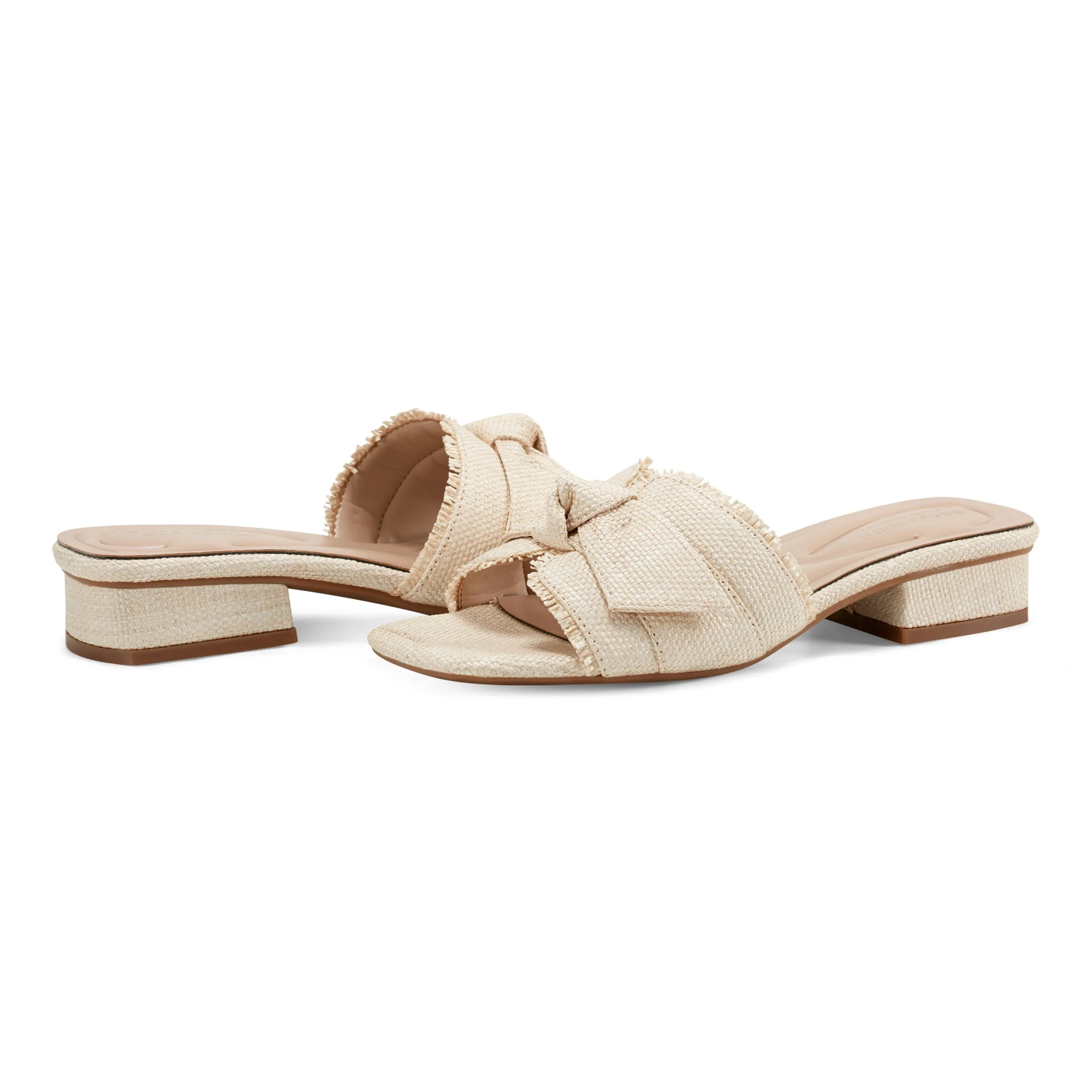 Girly Bow Slide Sandals