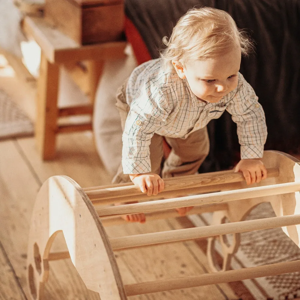 items Don't miss out - Foldable Four Arch of TWO Climbing gym dreieck   Montessori Bundle deal Climbing Triangle Set furniture   ramp/slide, Montessori Wooden