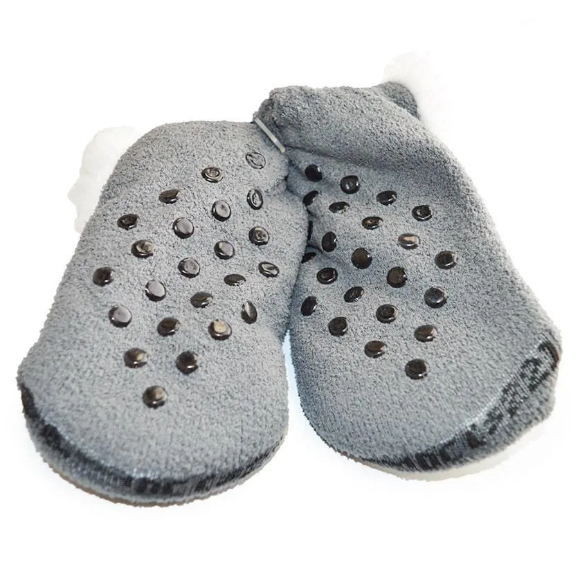 Jellifish Kids Super Hero Non-slip Sherpa Slipper-socks - 1 Pair