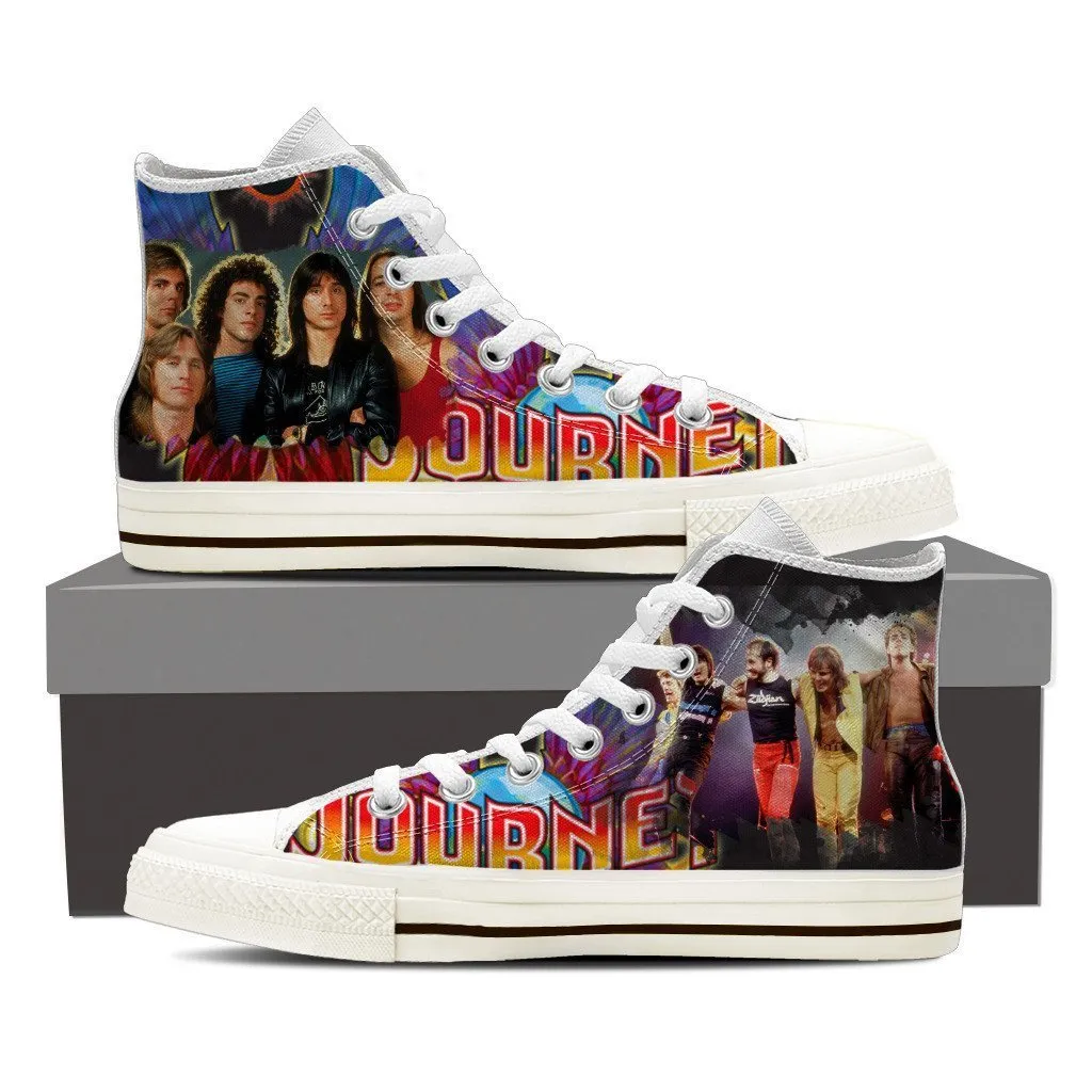 journey band mens high top sneakers