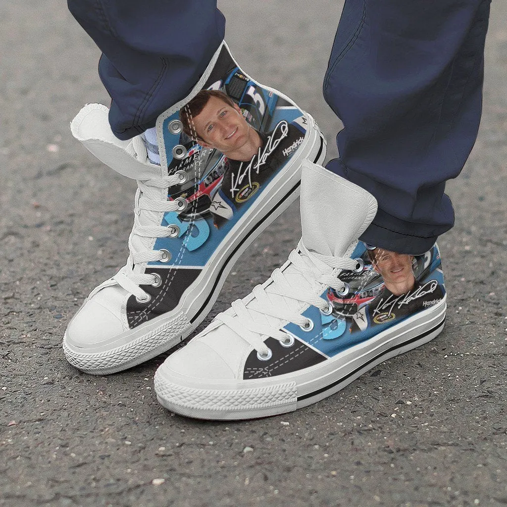 kasey kahne ladies high top sneakers