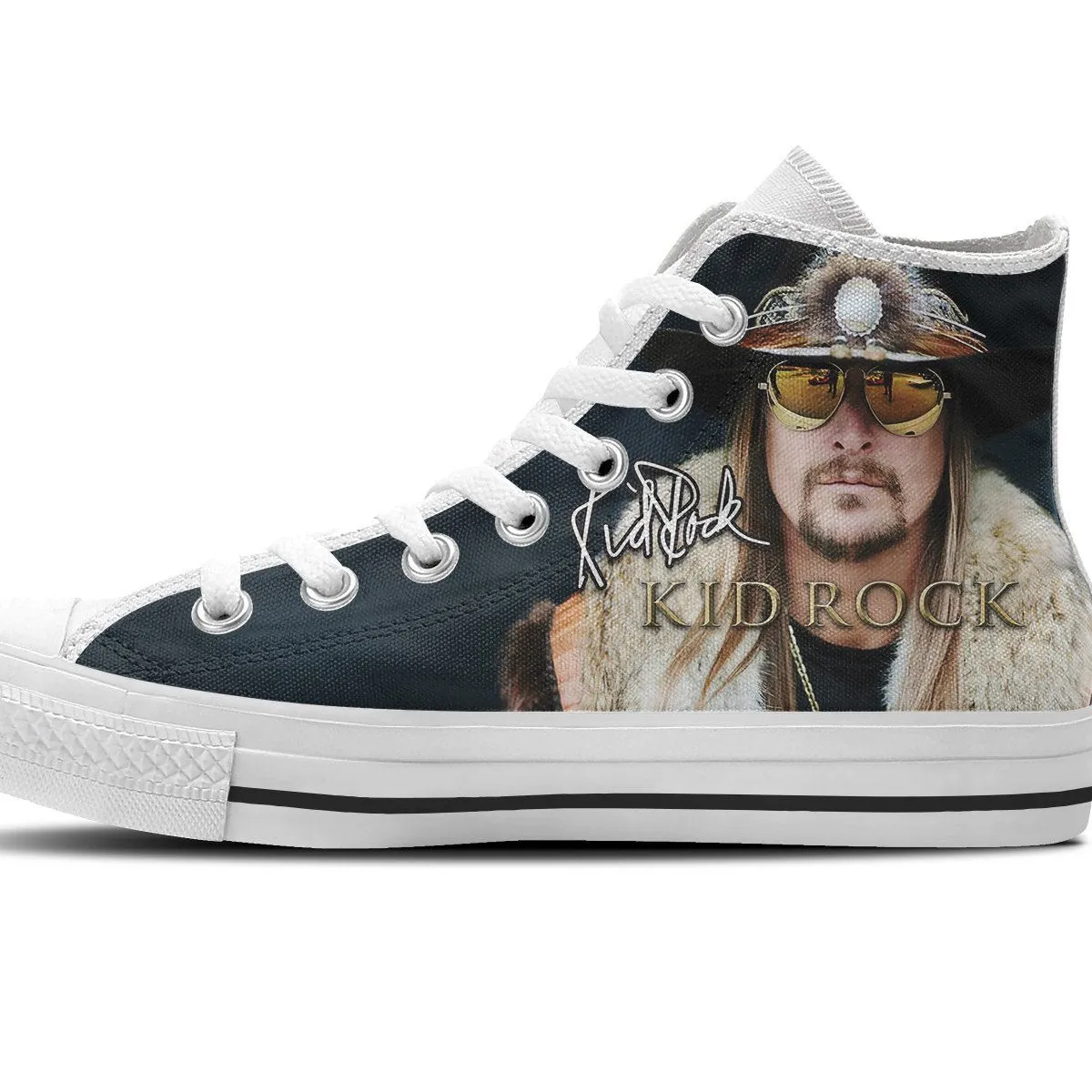 kid rock ladies high top sneakers