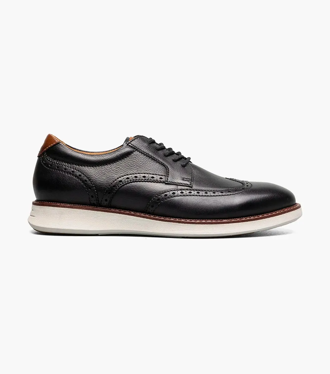 Launch Wingtip Oxford-Black Multi | Florsheim