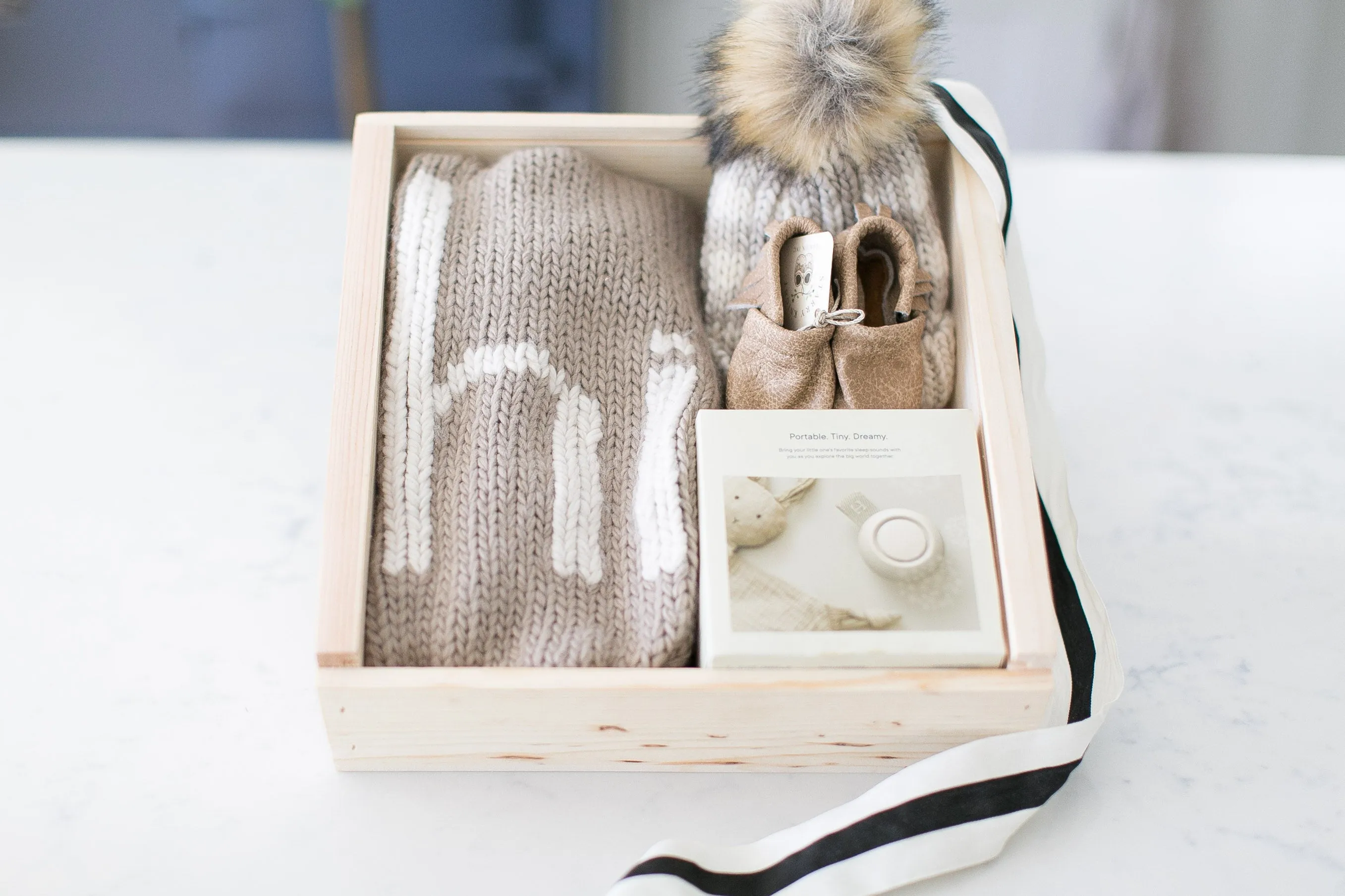 Leather Fringe Newborn Moccasin