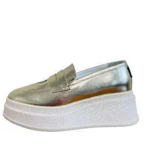 Marco Moreo Platform Gold Loafer |M692JLPL