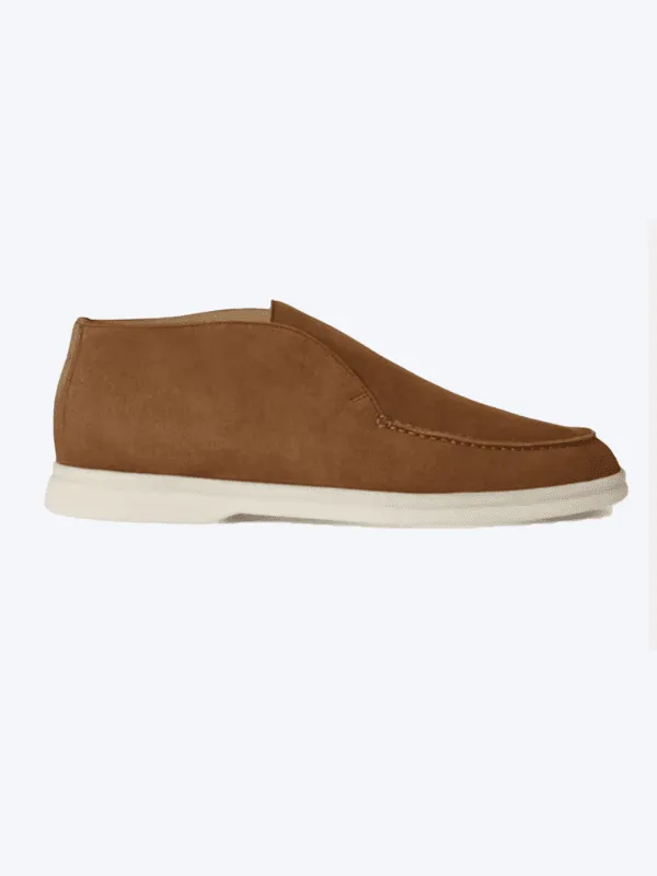 Men's Elegance Forth Suede Loafer Caramel