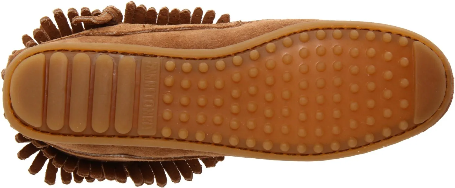 Minnetonka Women's Double-Fringe Side-Zip Boot