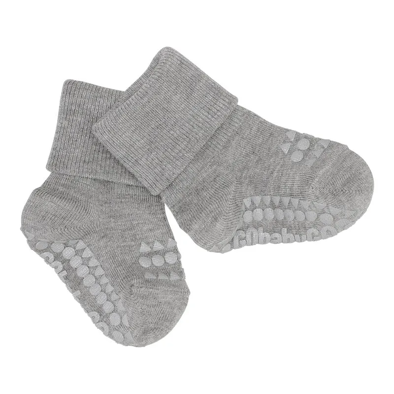 Non-slip Socks (Grey Melange)