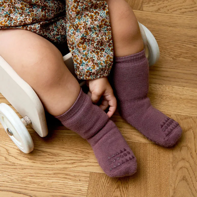 Non-slip Socks (Misty Plum)