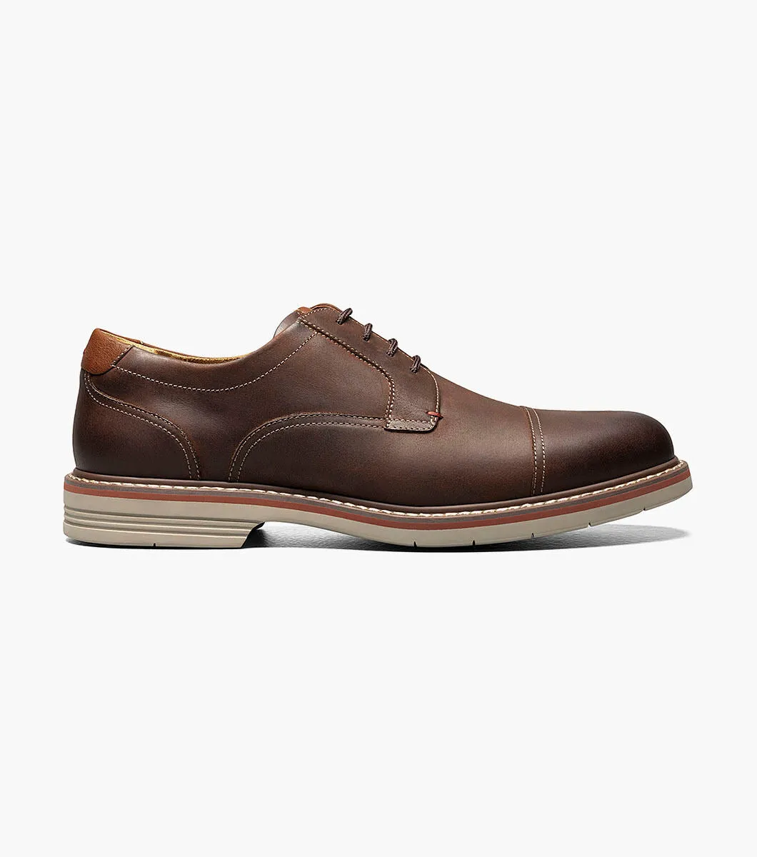 Norwalk Cap Toe Oxford-Brown CH| Florsheim