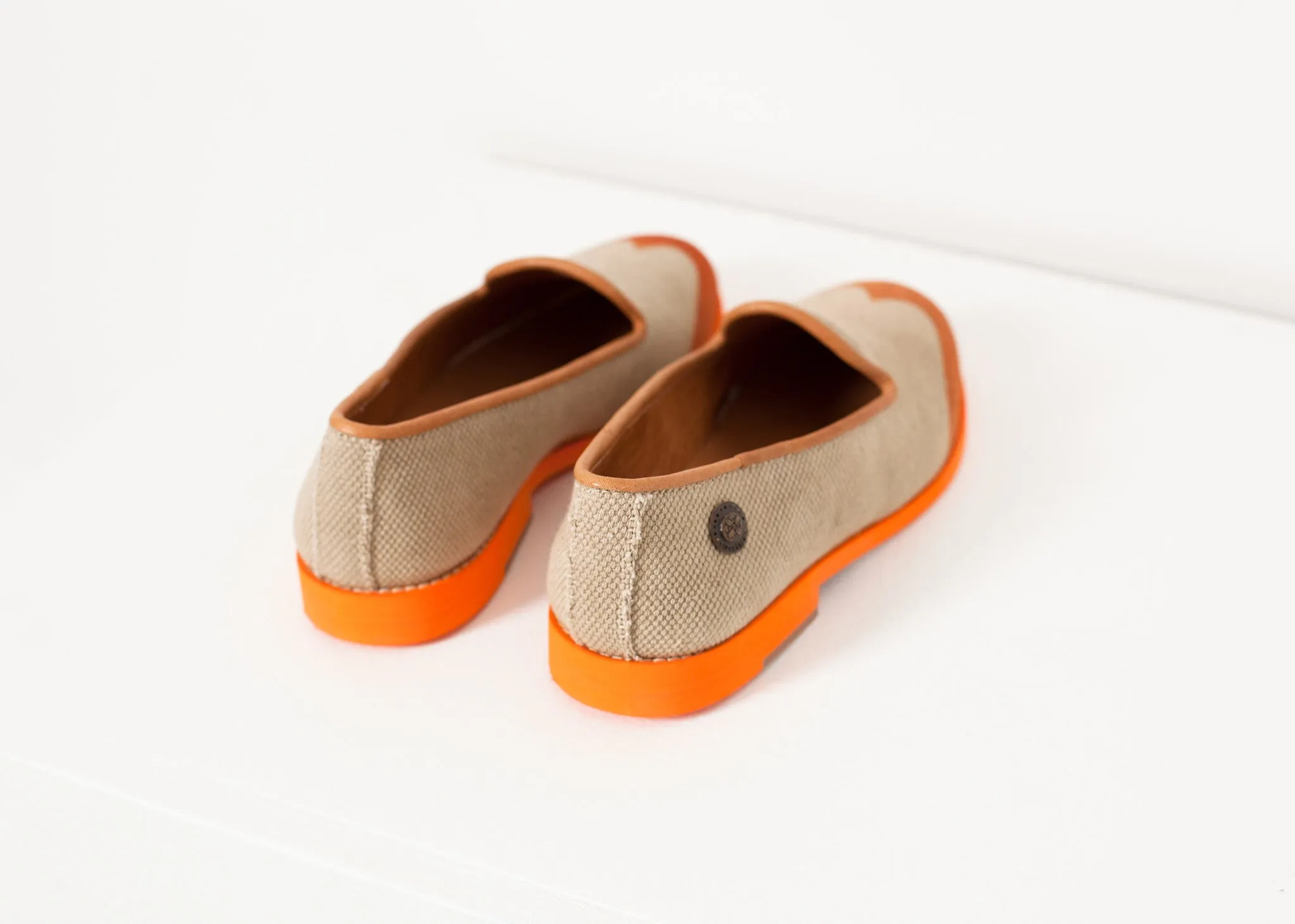 Orange in Top-choice Smart-enabled Wingtip Loafer