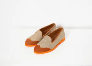 Orange in Top-choice Smart-enabled Wingtip Loafer