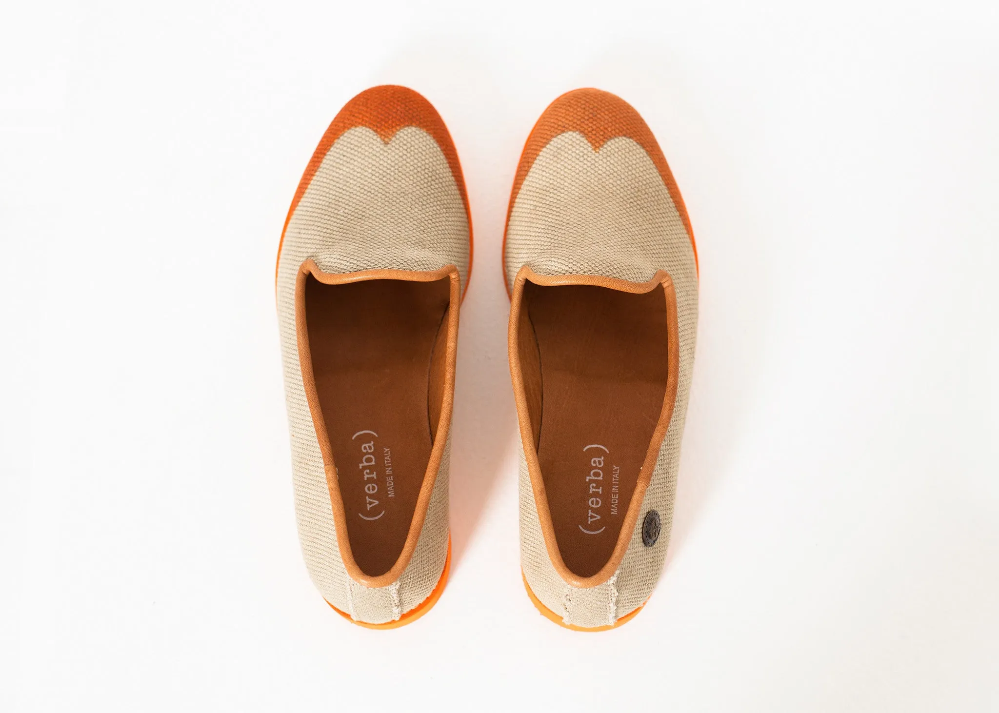 Orange in Top-choice Smart-enabled Wingtip Loafer