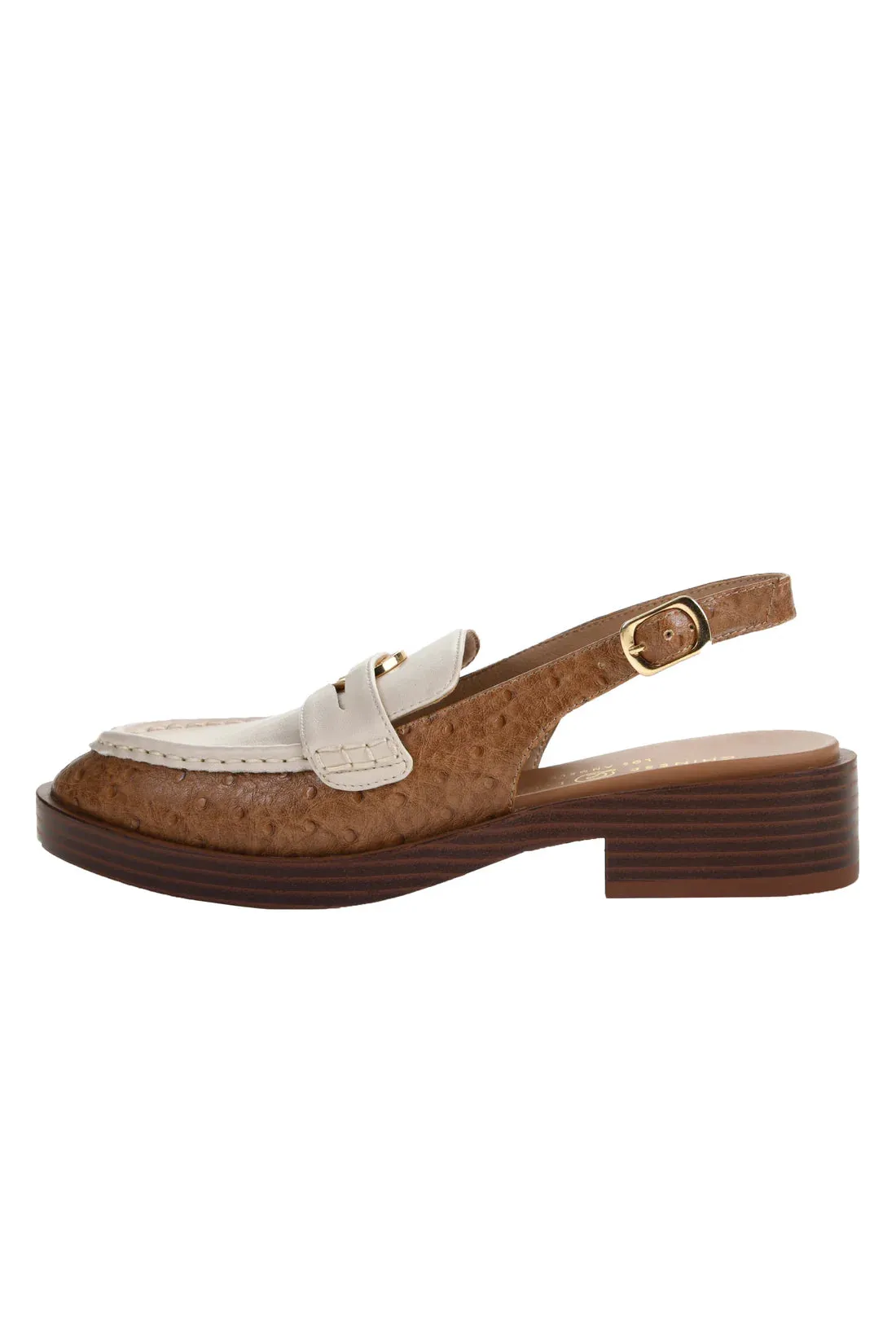 Paiinted sling back