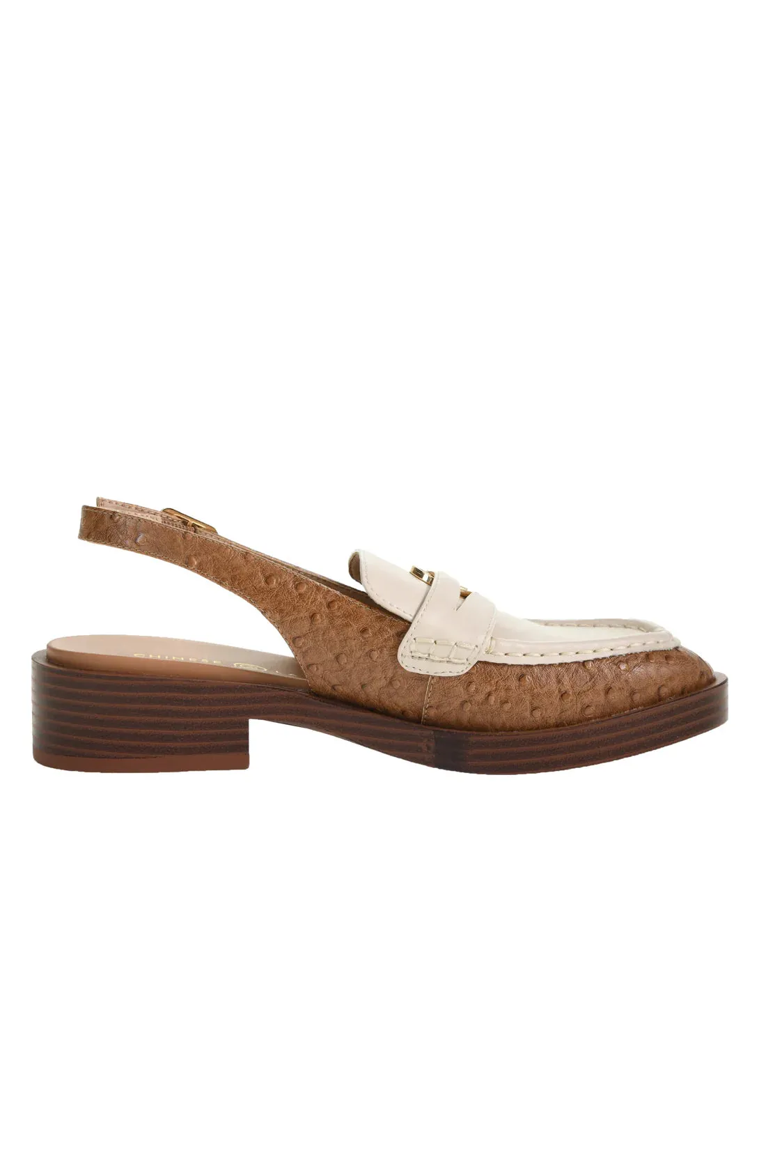 Paiinted sling back