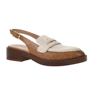 Paiinted sling back
