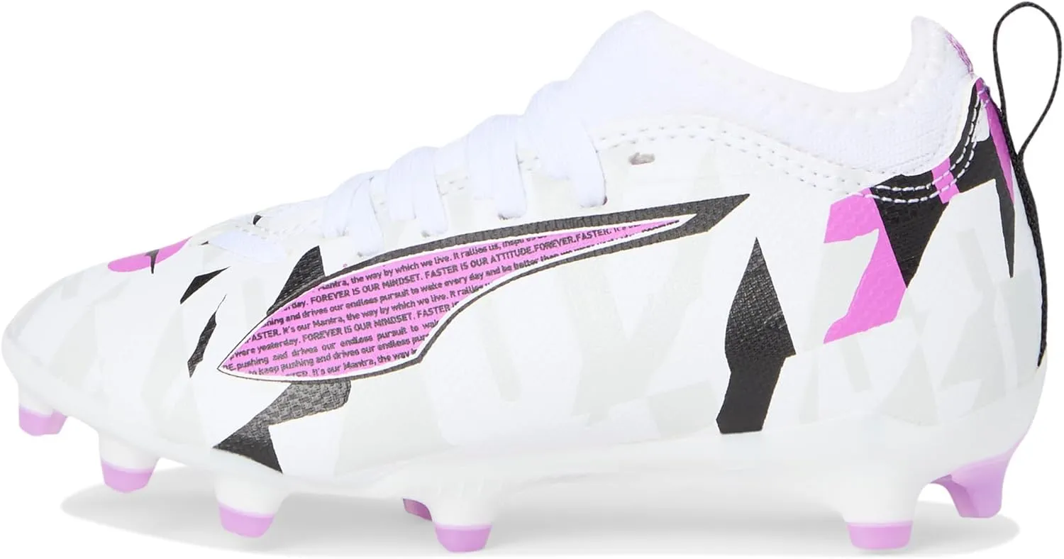 PUMA Unisex-Child Ultra 5 Match Forever Firm Artificial Ground (Little Big Kid) Sneaker