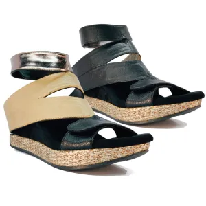 "As is" Olivia 2 - Taupe flips to Black - 4 Way Sandal